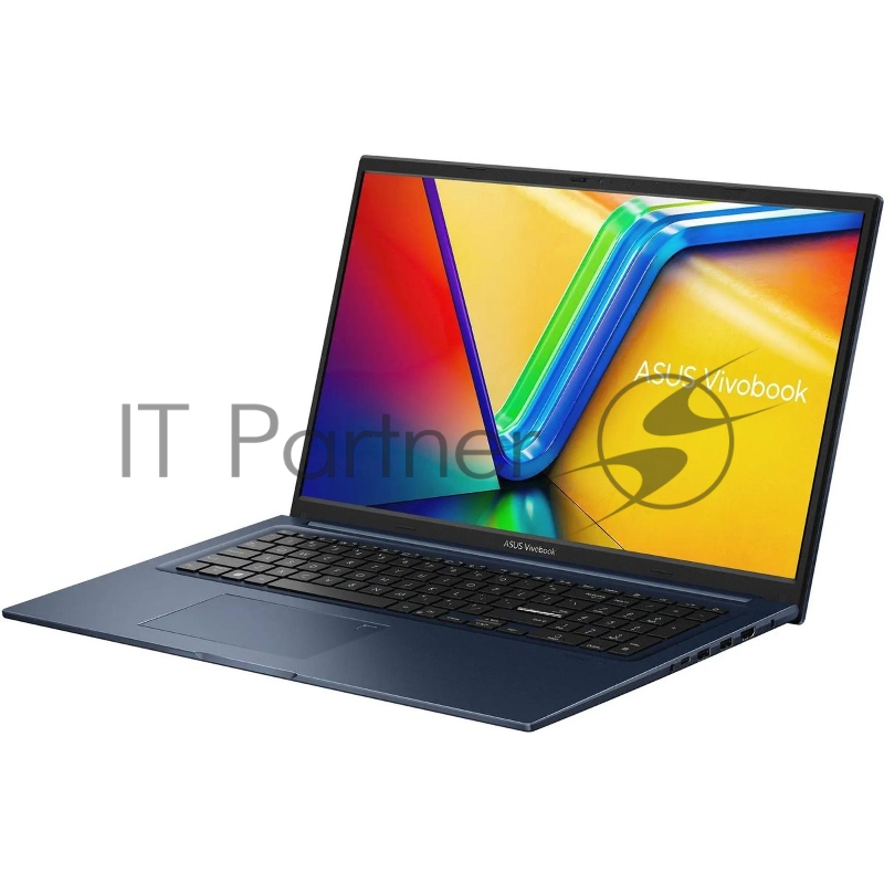 Ноутбук Asus Vivobook 17 X1704VA-AU321 Core i5 120U 16Gb SSD1Tb UMA 17.3 IPS FHD (1920x1080) noOS blue WiFi BT Cam (90NB13X2-M002V0)