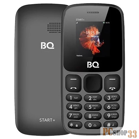 Мобильный телефон BQ 1414 Start+ Gray