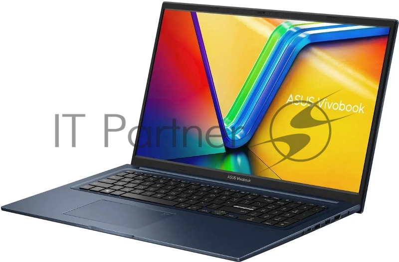 Ноутбук Asus Vivobook 17 X1704ZA-AU341 Pentium Gold 8505 8Gb SSD512Gb Intel UHD Graphics 17.3 IPS FHD (1920x1080) noOS blue WiFi BT Cam (90NB10F2-M00DD0)