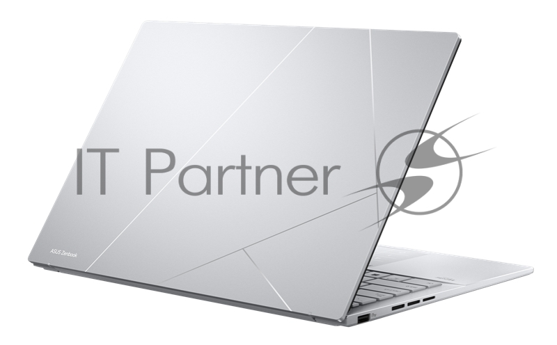 Ноутбук Asus Zenbook 14 UX3405MA-QD488W Core Ultra 7 155H 16Gb SSD1Tb Intel Arc 14 OLED FHD+ (1920x1200) Windows 11 Home silver WiFi BT Cam Bag (90NB11R2-M00SS0)