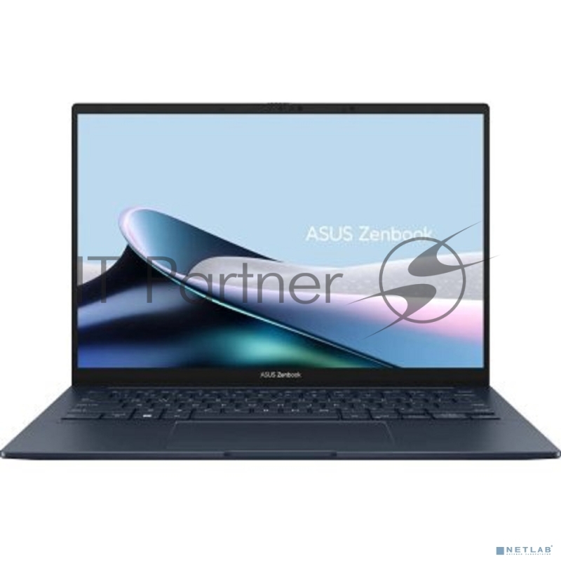 Ноутбук Asus Zenbook 14 UX3405MA-QD489 Core Ultra 5 125H 16Gb SSD1Tb Intel Arc 14 OLED FHD+ (1920x1200) noOS blue WiFi BT Cam Bag (90NB11R1-M00ST0)