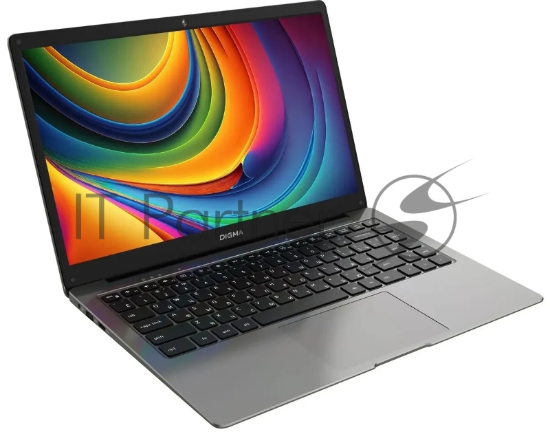 Ноутбук Digma EVE C4800 Celeron N4020 8Gb SSD256Gb Intel UHD Graphics 600 14 IPS FHD (1920x1080) Windows 11 Professional dk.grey WiFi BT Cam 4800mAh (DN14CN-8CXW01)