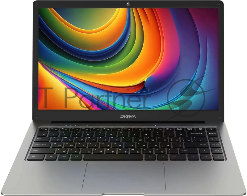 Ноутбук Digma EVE C4800 Celeron N4020 8Gb SSD256Gb Intel UHD Graphics 600 14 IPS FHD (1920x1080) Windows 11 Professional dk.grey WiFi BT Cam 4800mAh (DN14CN-8CXW01)