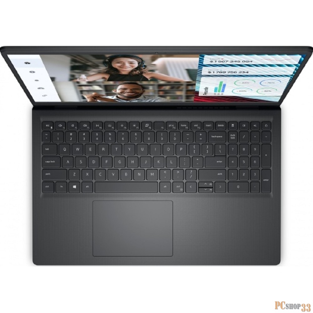 Ноутбук DELL Vostro 3520 Intel Core i5 1235U 1300MHz/15.6/1920x1080/16GB/51 SSD/Intel Iris Xe Graphics/Wi-Fi/Bluetooth/Ubuntu (G2G-CCDEL1135D505) Black