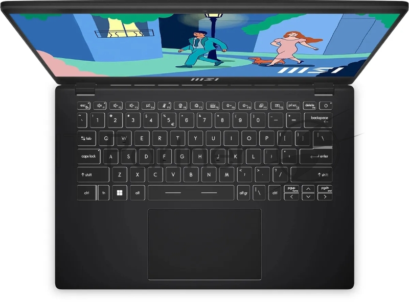 Ноутбук MSI Modern 14 C7M-048US Ryzen 7 7730U 16Gb SSD512Gb AMD Radeon 14 IPS FHD (1920x1080) Windows 11 Home Multi Language black WiFi BT Cam (9S7-14JK12-048)