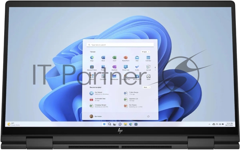 Ноутбук HP Envy x360 15-fh0003ci Ryzen 5 7530U 16Gb SSD1Tb AMD Radeon 15.6 IPS Touch FHD (1920x1080) Windows 11 Home black WiFi BT Cam (8F919EA)