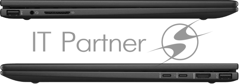 Ноутбук HP Envy x360 15-fh0003ci Ryzen 5 7530U 16Gb SSD1Tb AMD Radeon 15.6 IPS Touch FHD (1920x1080) Windows 11 Home black WiFi BT Cam (8F919EA)