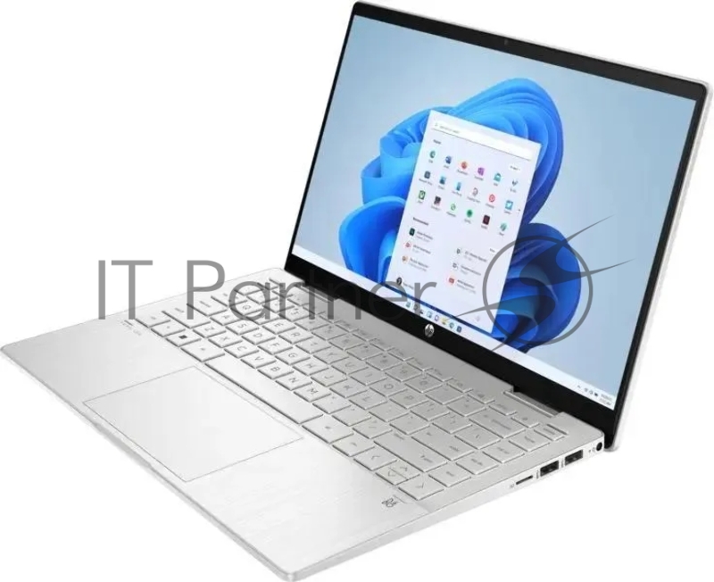 Ноутбук HP Pavilion x360 14-ek1015ci Core i7 1355U 16Gb SSD512Gb Intel Iris Xe graphics 14 IPS Touch FHD (1920x1080) Free DOS silver WiFi BT Cam (84J78EA)