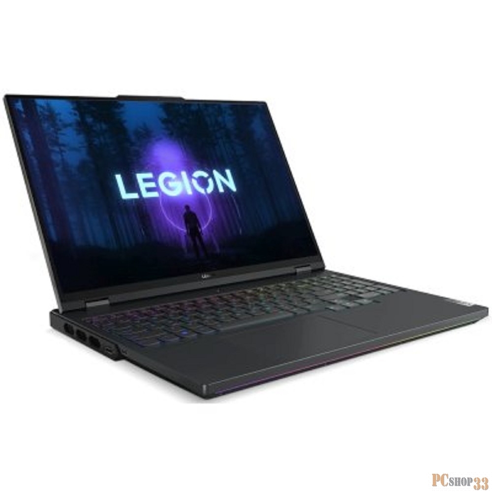 Ноутбук Lenovo Legion 7 Pro 16IRX8H Core i9 13900HX 16Gb SSD1Tb NVIDIA GeForce RTX4080 12Gb 16 IPS WQXGA (2560x1600) noOS grey WiFi BT Cam (82WQ0025RK)