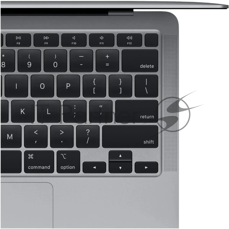 Ноутбук Apple MacBook Air A2337 M1 8 core 8Gb SSD256Gb/7 core GPU 13.3 IPS (2560x1600) Mac OS grey space WiFi BT Cam (MGN63CH/A)