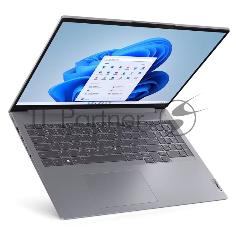 Ноутбук Lenovo ThinkBook 16 G6 IRL 16 WUXGA (1920x1200) IPS AG 300N, i7-13700H, 1x16GB DDR5 5200, 512GB SSD M.2, Intel Iris Xe, WiFi6, BT, FPR, FHD Cam, 60Wh, 100W USB-C Slim, NoOS, 1Y, 1.38kg