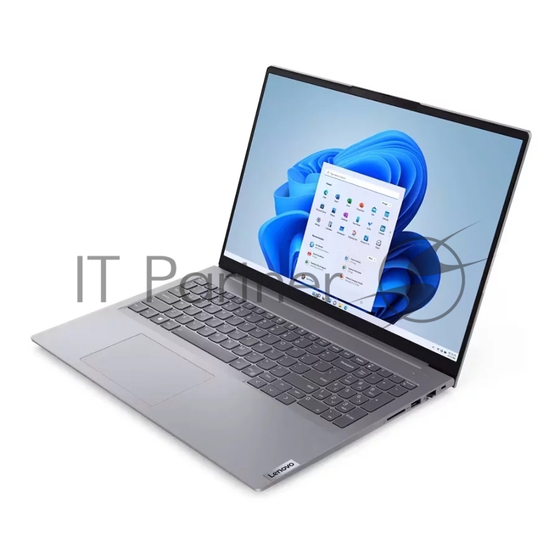 Ноутбук Lenovo ThinkBook 16 G6 IRL 16 WUXGA (1920x1200) IPS AG 300N, i7-13700H, 1x16GB DDR5 5200, 512GB SSD M.2, Intel Iris Xe, WiFi6, BT, FPR, FHD Cam, 60Wh, 100W USB-C Slim, NoOS, 1Y, 1.38kg