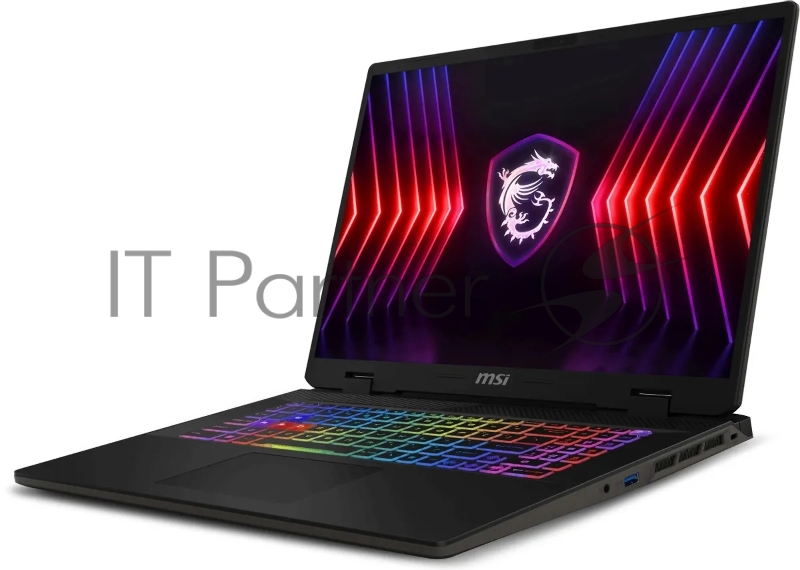 Ноутбук MSI Sword 17 HX B14VGKG-048XRU Core i9 14900HX 16Gb SSD1Tb NVIDIA GeForce RTX4070 8Gb 17 IPS QHD+ (2560x1600) noOS grey space WiFi BT Cam (9S7-17T214-048)