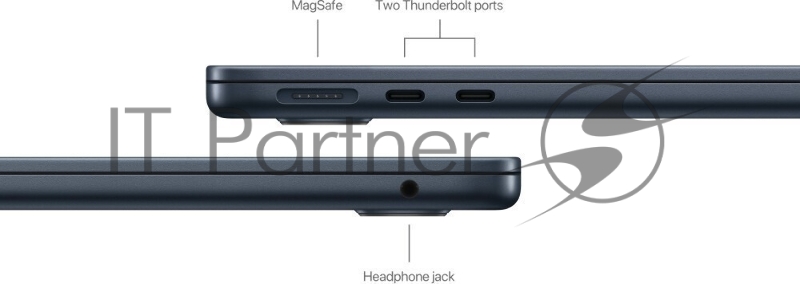 Ноутбук APPLE MacBook Air 13 Midnight (M3/8Gb/512Gb SSD/MacOS) ((MRXW3ZP/A)) нужен переходник на EU