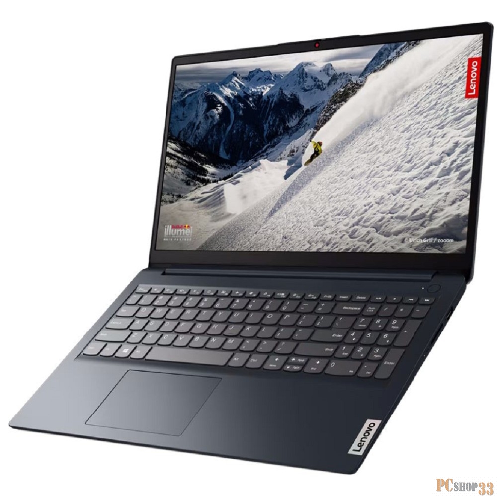 Ноутбук Lenovo IP1 15ALC7 (QWERTY/RUS) 15.6 FHD, AMD R5-5500U, 8Gb, 256Gb SSD, no ODD, no OS, синий (82R400BARM)*