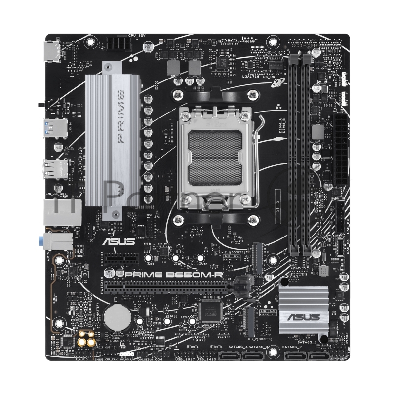 Материнская плата ASUS PRIME B650M-R, Socket AM5, B650, 2*DDR5, HDMI, 4xSATA 6+ RAID, 2xM2, USB 3.2, USB 2.0, mATX 90MB1H30-M0EAY0