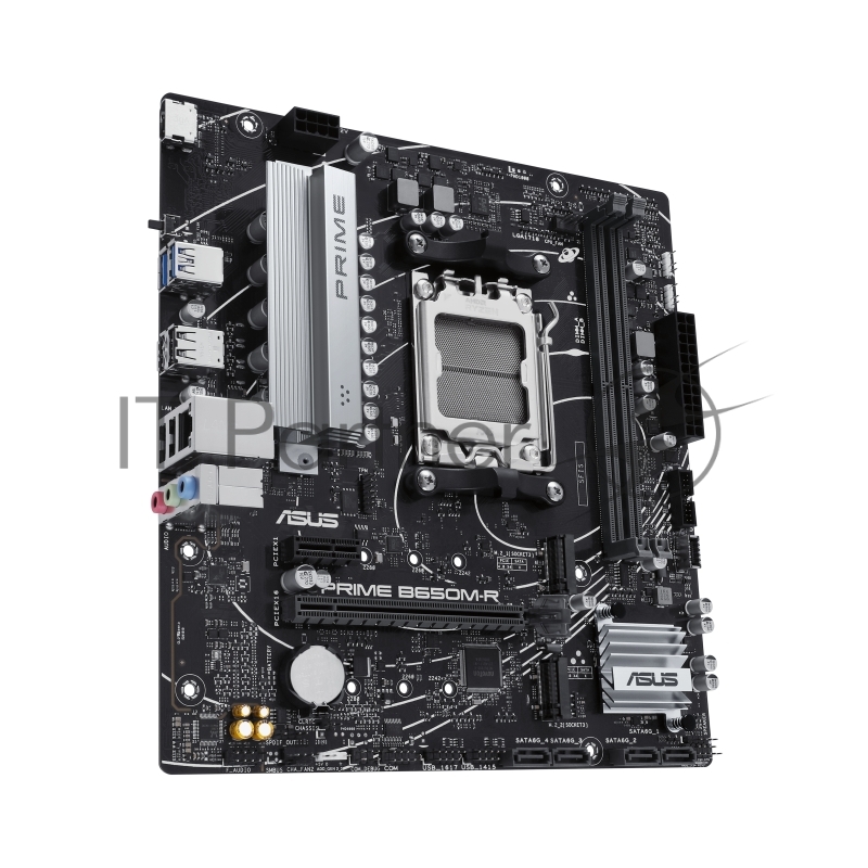 Материнская плата ASUS PRIME B650M-R, Socket AM5, B650, 2*DDR5, HDMI, 4xSATA 6+ RAID, 2xM2, USB 3.2, USB 2.0, mATX 90MB1H30-M0EAY0