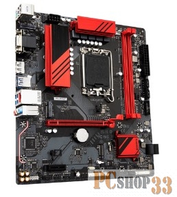 Материнская плата Gigabyte B760M GAMING Soc-1700 Intel B760 2xDDR5 mATX AC`97 8ch(7.1) 2.5Gg RAID+VGA+HDMI+DP