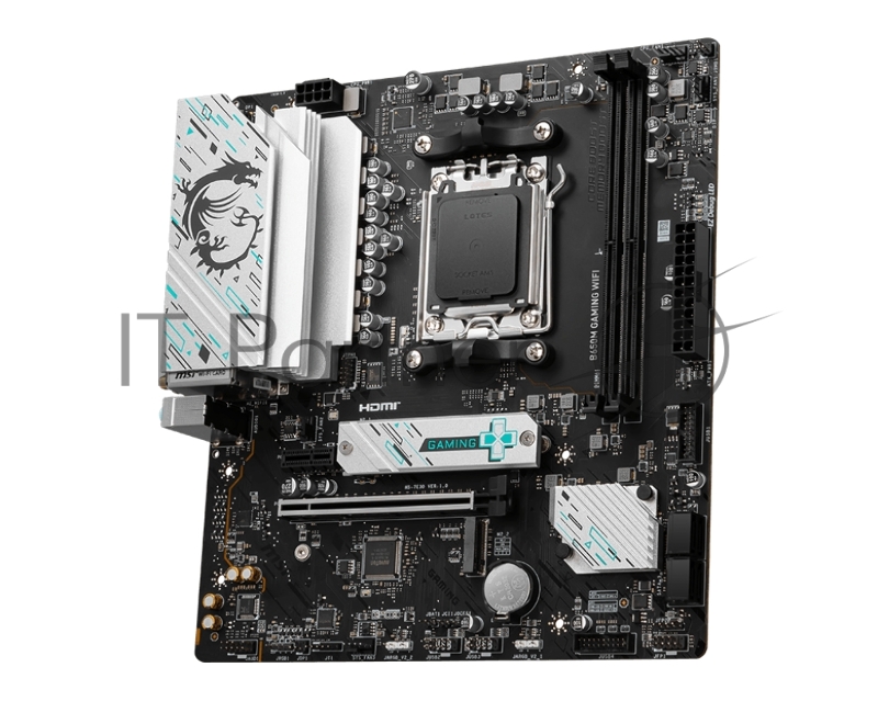 Материнская плата MSI B650M GAMING WIFI SocketAM5 AMD B650 2xDDR5 mATX AC`97 8ch(7.1) 2.5Gg RAID+VGA+HDMI+DP