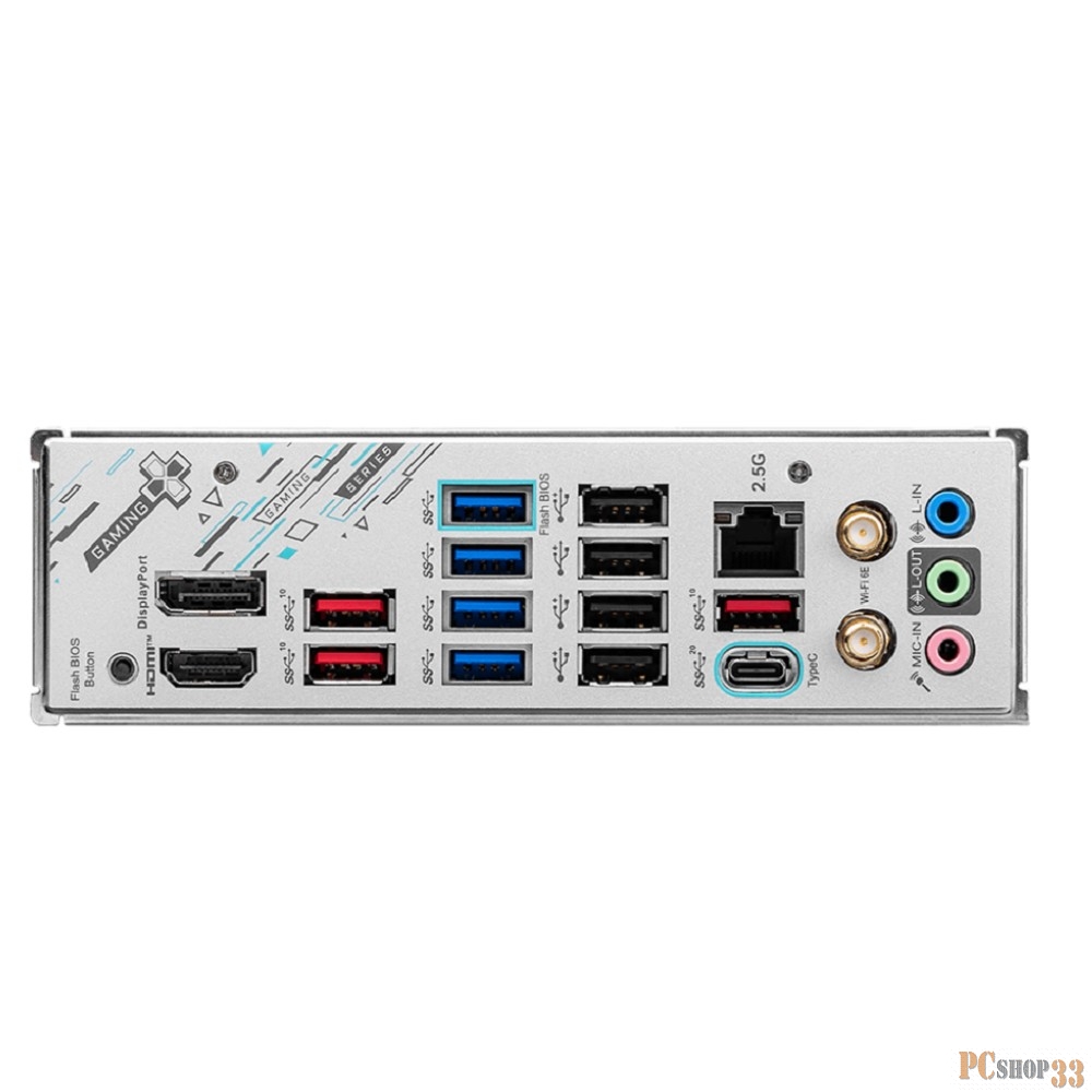 Материнская плата MSI X670E GAMING PLUS WIFI SocketAM5 AMD X670 4xDDR5 ATX AC`97 8ch(7.1) 2.5Gg RAID+HDMI+DP