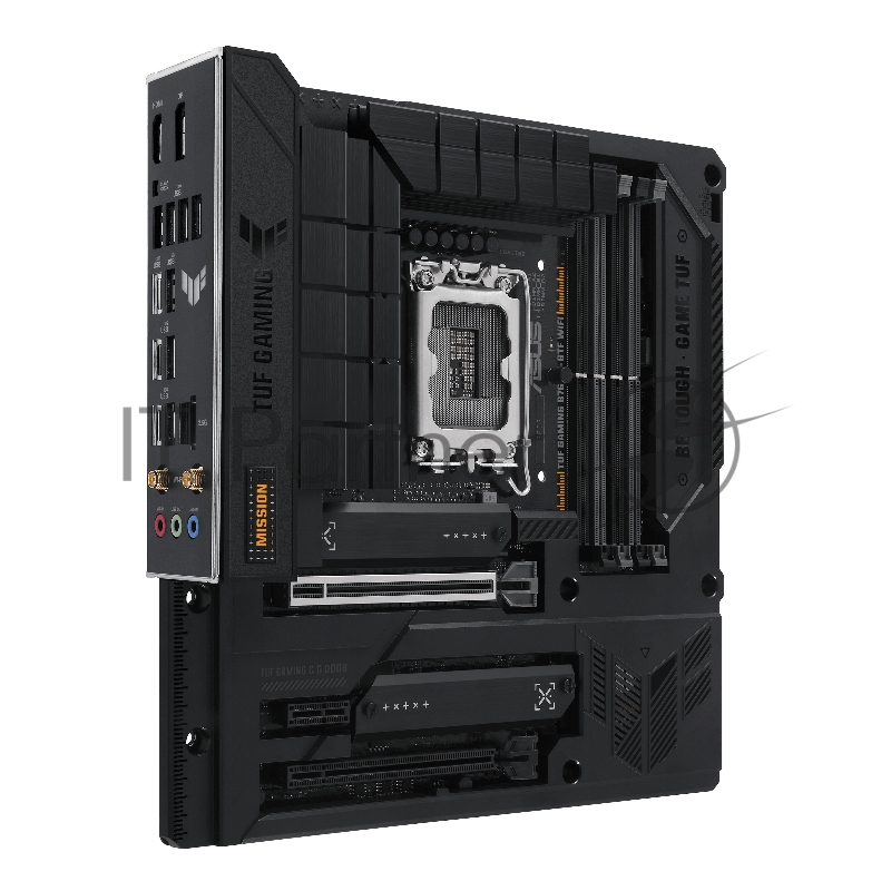 Материнская плата ASUS TUF GAMING B760M-BTF WIFI LGA 1700, Intel B760, 4xDDR5-5600 МГц, 2xPCI-Ex16, 3xM.2, Micro-ATX