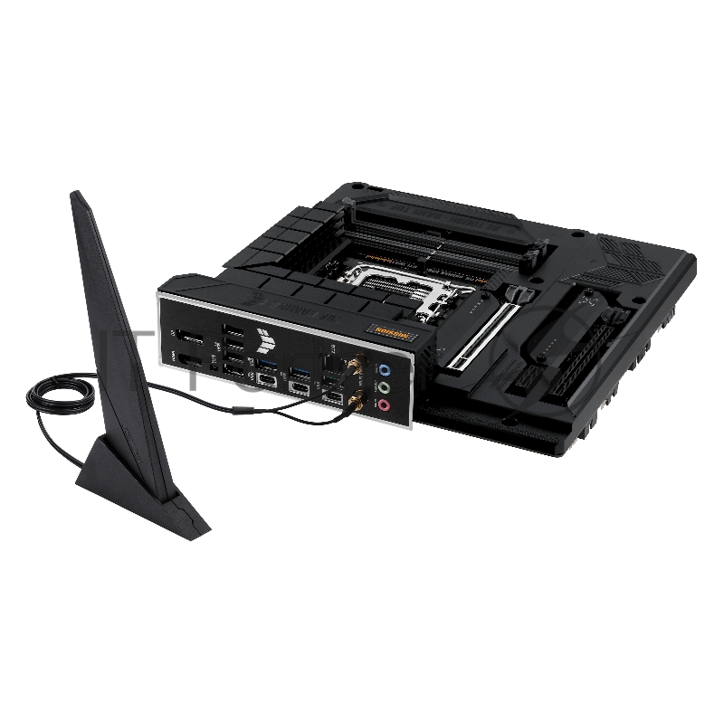 Материнская плата ASUS TUF GAMING B760M-BTF WIFI LGA 1700, Intel B760, 4xDDR5-5600 МГц, 2xPCI-Ex16, 3xM.2, Micro-ATX