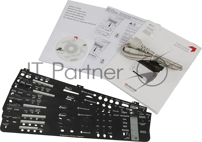 МФУ Kyocera Ecosys M2040dn лазерный, (1102S33AX0) принтер/сканет/копир {A4, 512Mb, LCD, 40стр/мин, USB2.0, сетевой, DADF, двуст.печать, старт.картр. TK-1178} (Азия)