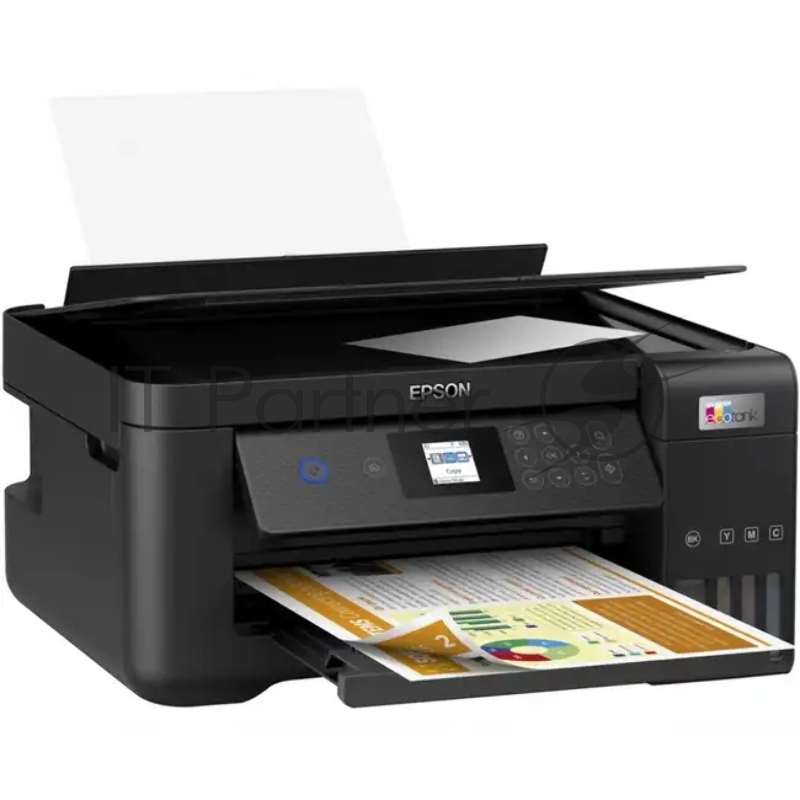 МФУ струйный Epson EcoTank L4260 (A4, принтер/сканер/копир, 5760x1440dpi, до33чб/15цв.ppm, СНПЧ, Ink101, Duplex, WiFi, USB) (C11CJ63415)