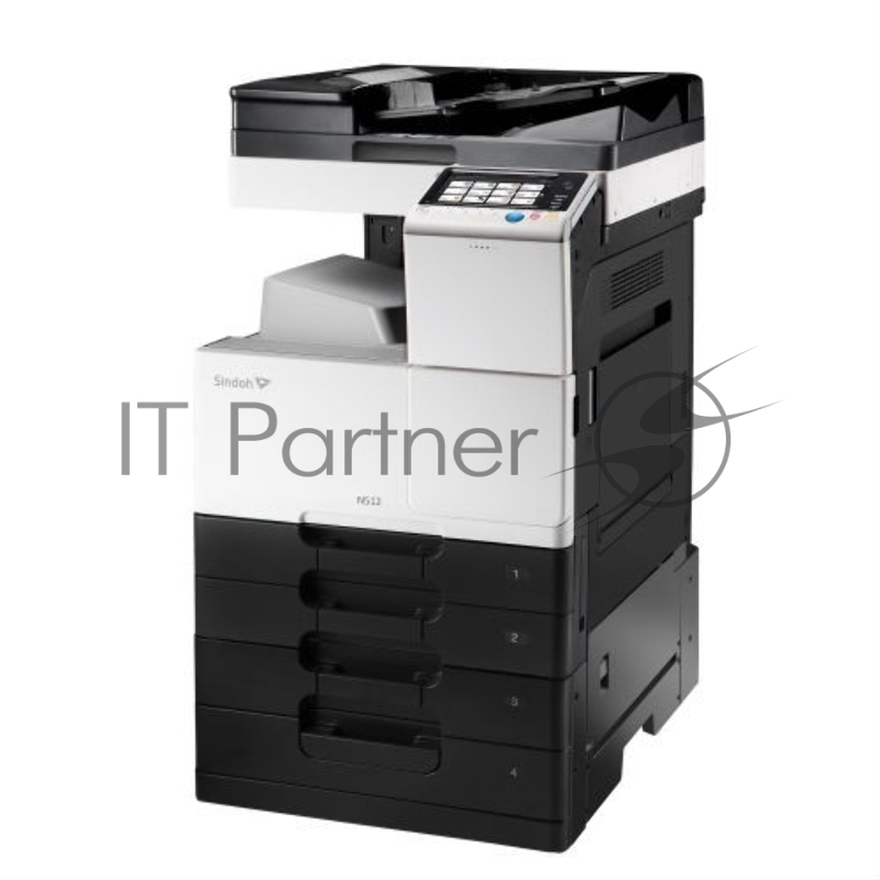 МФУ Sindoh N512 А3, МОНОХРОМ принтер/копир/сканер/факс (опция)36 стр/мин Ч/Б,проц.-2ядра.Тонер не входит в компл.