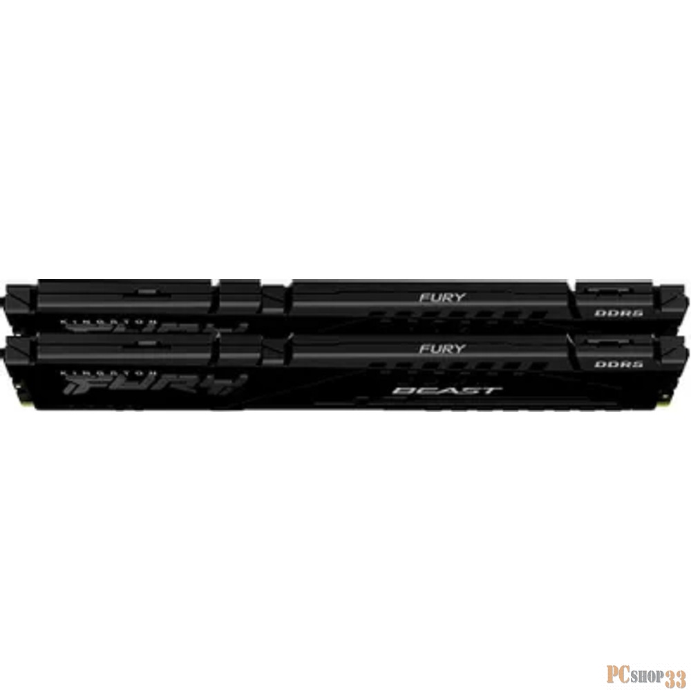 Модуль памяти Kingston DDR5 32GB Kit (2x16Gb) 6000 MT/s CL40 KF560C36BBEK2-32