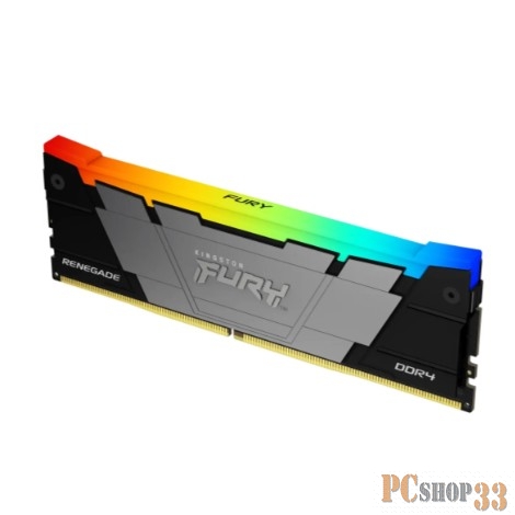 Память Kingston DDR4 16GB 3200MHz KF432C16RB12A/16 Fury Renegade RGB RTL Gaming PC4-25600 CL16 DIMM 288-pin 1.35В dual rank с радиатором Ret