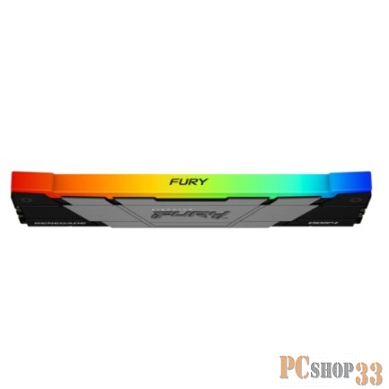 Память Kingston DDR4 16GB 3200MHz KF432C16RB12A/16 Fury Renegade RGB RTL Gaming PC4-25600 CL16 DIMM 288-pin 1.35В dual rank с радиатором Ret
