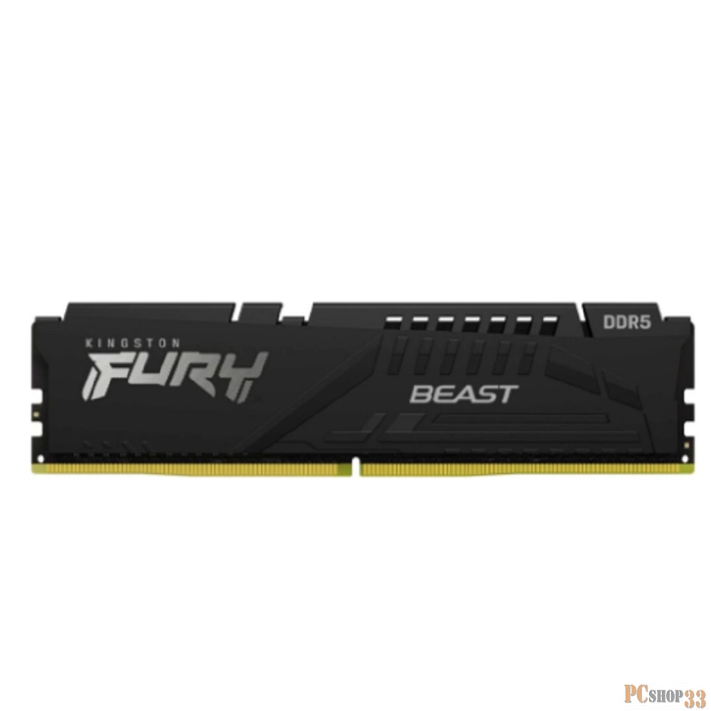 Память Kingston DDR 5 DIMM 8Gb PC48000,6000Mhz CL36 FURY Beast Black EXPO (KF560C36BBE-8)