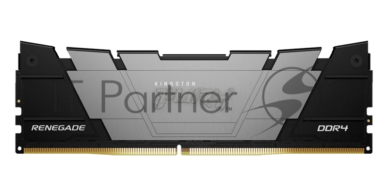 Память Kingston DDR4 2x8GB 4600МГц KF446C19RB2K2/16 Fury Renegade Black RTL Gaming PC4-36800 CL19 DIMM 288-pin 1.5В kit dual rank с радиатором Ret