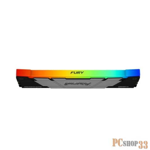Память Kingston DDR4 4x32GB 3600MHz KF436C18RB2AK4/128 Fury Renegade RGB RTL Gaming PC4-28800 CL18 DIMM 288-pin 1.35В dual rank с радиатором Ret