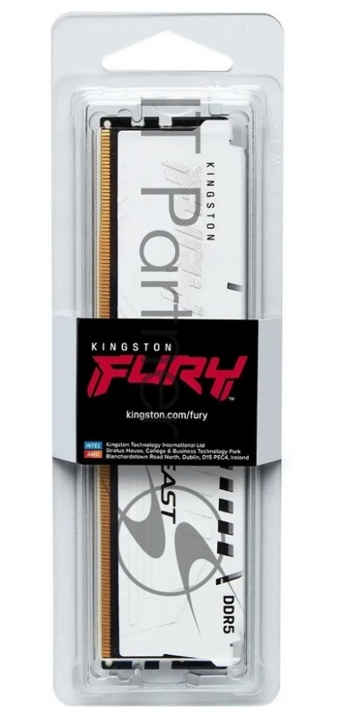 Память DDR5 16GB 5200MHz Kingston KF552C36BWE-16 Fury Beast Expo RTL Gaming PC5-41600 CL36 DIMM 288-pin 1.25В kit single rank с радиатором Ret