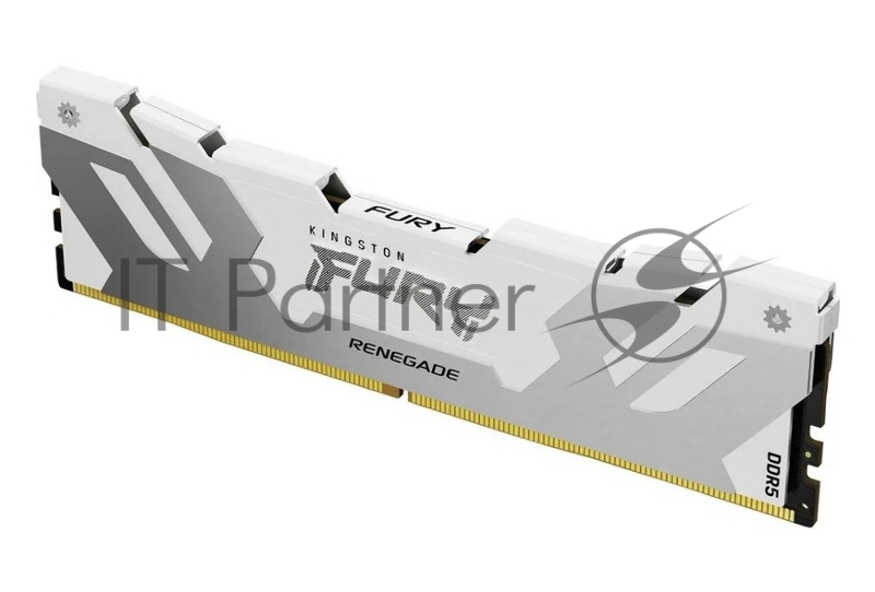 Память Kingston DDR5 16GB 7200MHz KF572C38RW-16 Fury Renegade Silver RTL Gaming PC5-57600 CL38 DIMM 288-pin 1.45В single rank с радиатором Ret