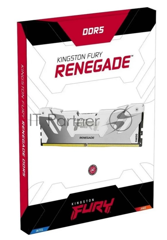 Память Kingston DDR5 16GB 8000MHz KF580C38RWA-16 Fury Renegade RGB RTL Gaming PC5-57600 CL38 DIMM 288-pin 1.45В single rank с радиатором Ret