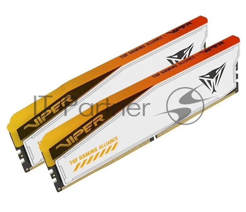 Память Patriot DDR5 2x16GB 6000MHz PVER532G60C36KT Viper Elite 5 Tuf Gaming RGB RTL Gaming PC5-48000 CL36 DIMM 288-pin 1.35В kit single rank с радиатором Ret