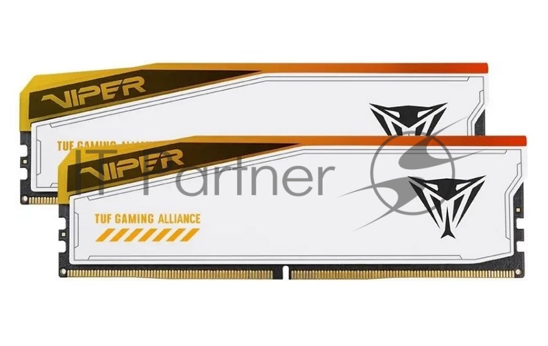 Память Patriot DDR5 2x24GB 6600MHz PVER548G66C34KT Viper Elite 5 Tuf Gaming RGB RTL Gaming PC5-52800 CL34 DIMM 288-pin 1.4В kit single rank с радиатором Ret