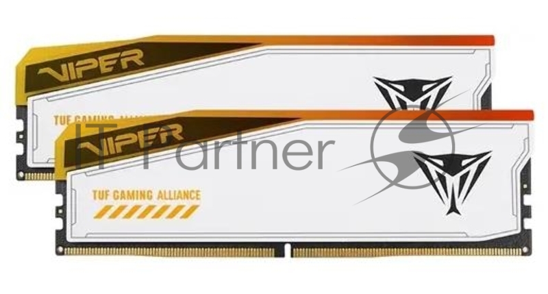 Память Patriot DDR5 2x24GB 6600MHz PVER548G66C34KT Viper Elite 5 Tuf Gaming RGB RTL Gaming PC5-52800 CL34 DIMM 288-pin 1.4В kit single rank с радиатором Ret
