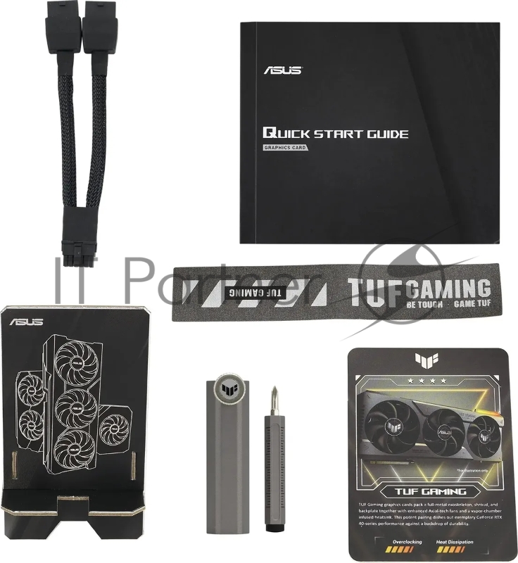 Видеокарта Asus TUF-RTX4070TIS-16G-GAMING NVIDIA GeForce RTX 4070TI Super 16Gb PCI-E 4.0 192bit GDDR6X 2730/21000 HDMIx2 DPx3 HDCP Ret