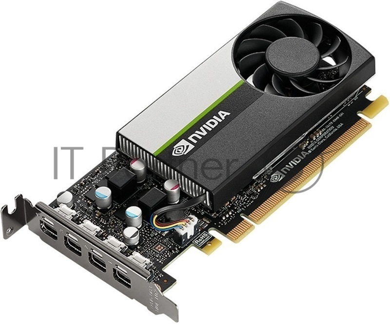 Видеокарта Nvidia Quadro T1000 4GB, FH bracket, 1 year