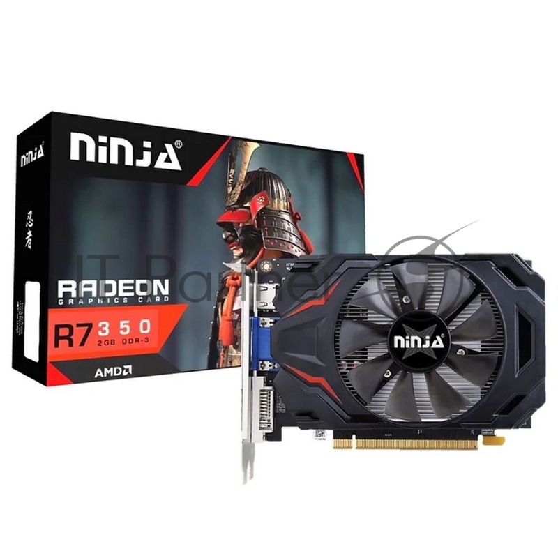 Видеокарта Sinotex Ninja AMD Radeon R7 350 2GB GDDR5 128-bit DVI HDMI CRT 1FAN RTL