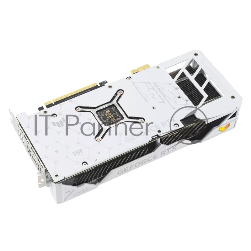 Видеокарта Asus PCI-E 4.0 TUF-RTX4070TIS-O16G-BTF-WHITE NVIDIA GeForce RTX 4070TI Super 16Gb 192bit GDDR6X 2640/21000 HDMIx2 DPx3 HDCP Ret