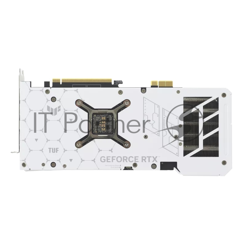 Видеокарта Asus PCI-E 4.0 TUF-RTX4070TIS-O16G-BTF-WHITE NVIDIA GeForce RTX 4070TI Super 16Gb 192bit GDDR6X 2640/21000 HDMIx2 DPx3 HDCP Ret