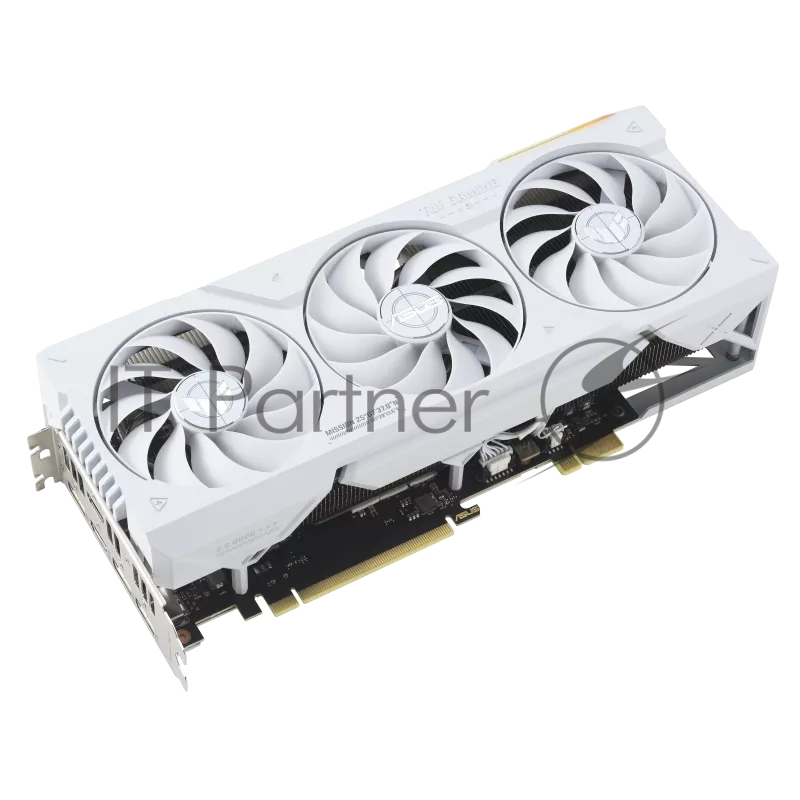 Видеокарта Asus PCI-E 4.0 TUF-RTX4070TIS-O16G-BTF-WHITE NVIDIA GeForce RTX 4070TI Super 16Gb 192bit GDDR6X 2640/21000 HDMIx2 DPx3 HDCP Ret