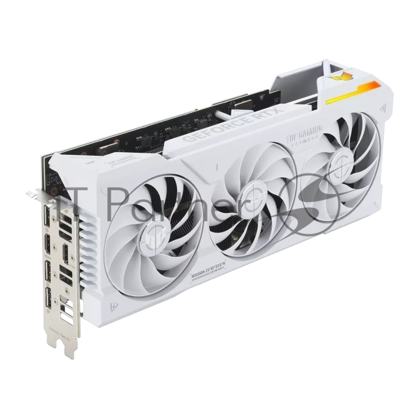 Видеокарта Asus PCI-E 4.0 TUF-RTX4070TIS-O16G-BTF-WHITE NVIDIA GeForce RTX 4070TI Super 16Gb 192bit GDDR6X 2640/21000 HDMIx2 DPx3 HDCP Ret