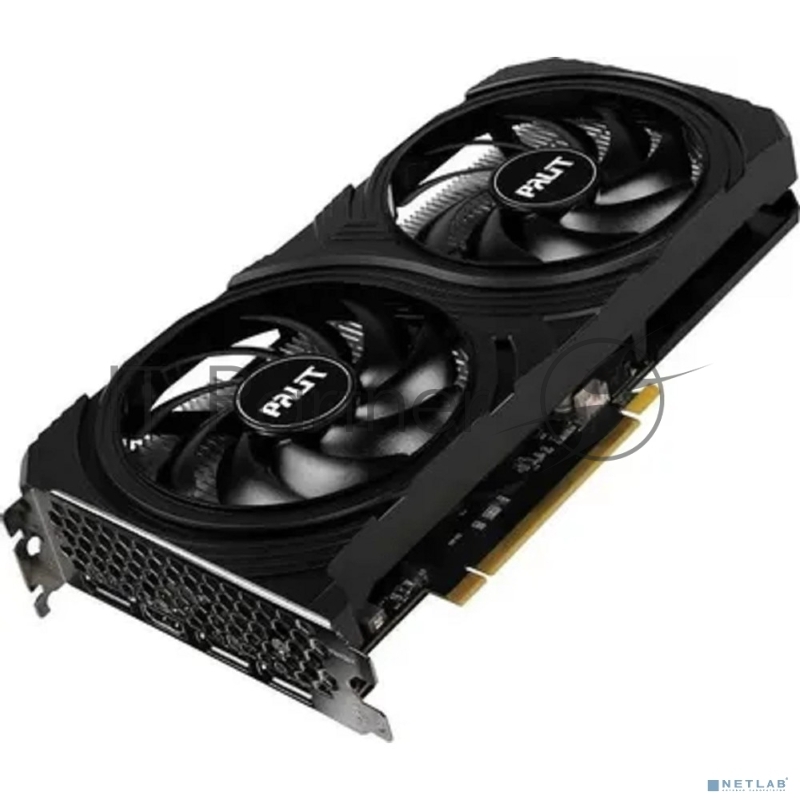 Видеокарта Palit PCI-E 4.0 RTX4060 INFINITY 2 OC NVIDIA GeForce RTX 4060 8Gb 128bit GDDR6 1830/17000 HDMIx1 DPx3 HDCP Ret