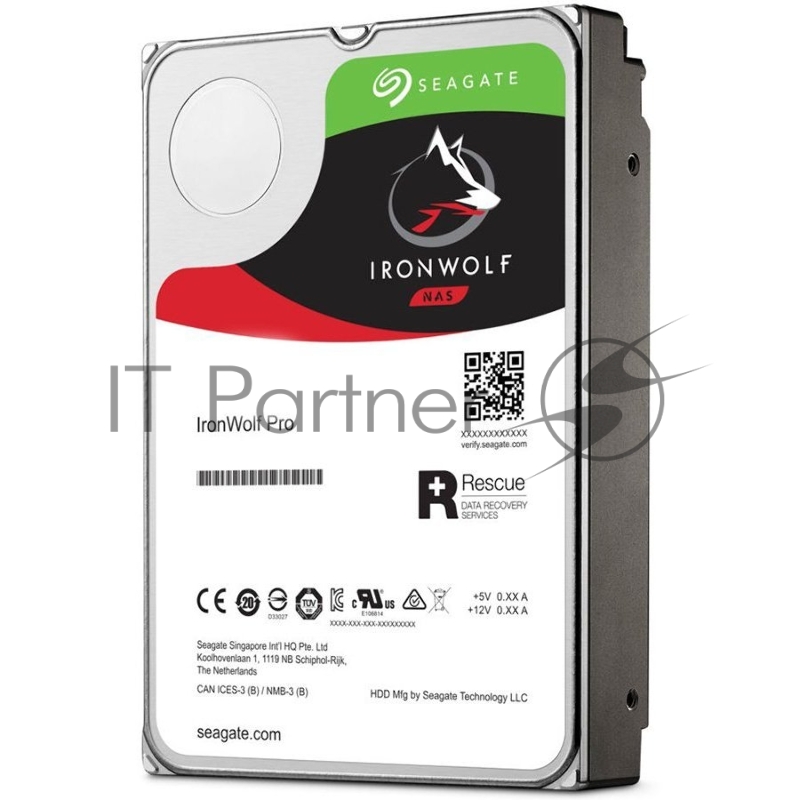 Жесткий диск Seagate HDD 16Tb IronWolf Pro ST16000NE000 3.5 SATA 6Gb/s 256Mb 7200rpm